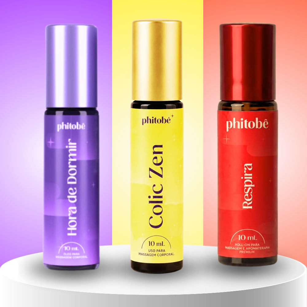Kit Baby - Hora de Dormir + Colic Zen + Respira